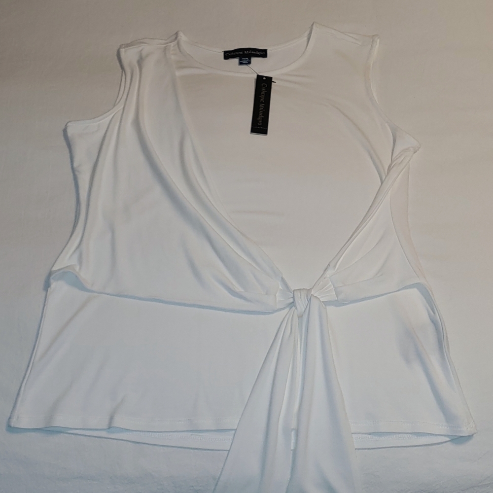 Catherine Maladrino tie tank